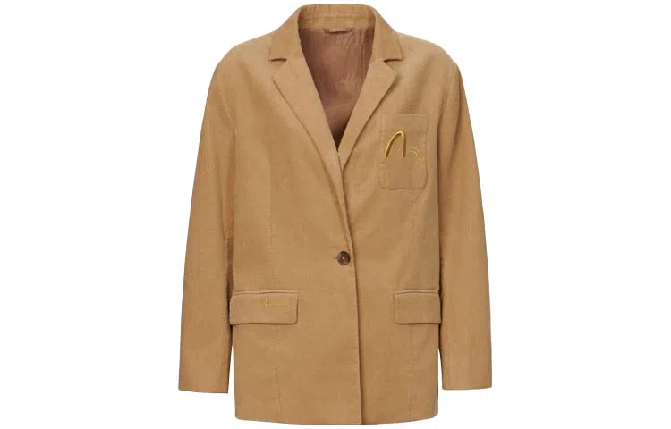 EVISU AW21 Corduroy Blazer Brown