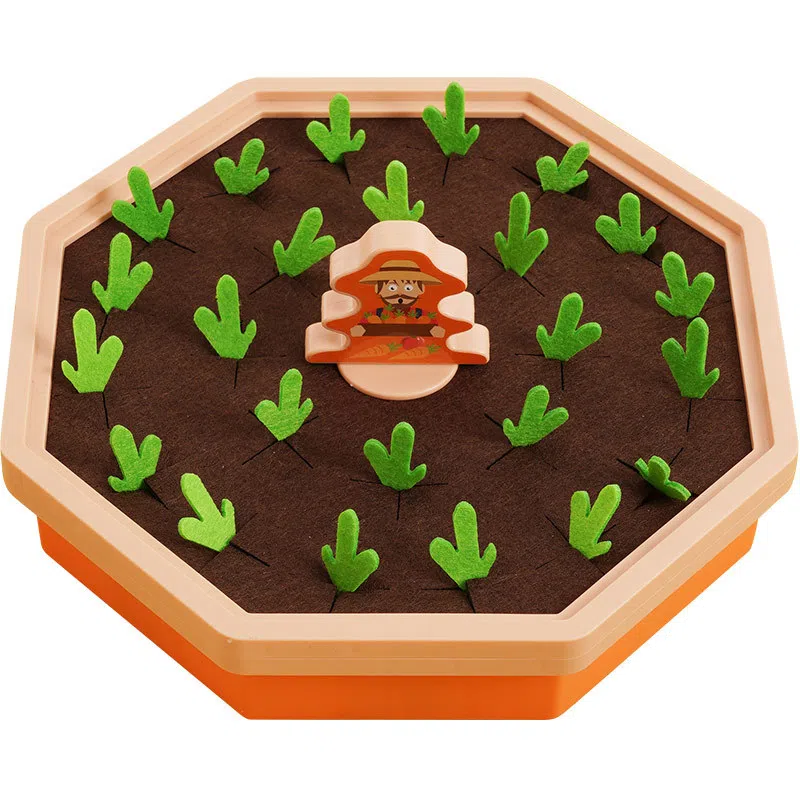 咕轹 趣味桌面游戏 婴儿蒙氏锻炼精细 玩具