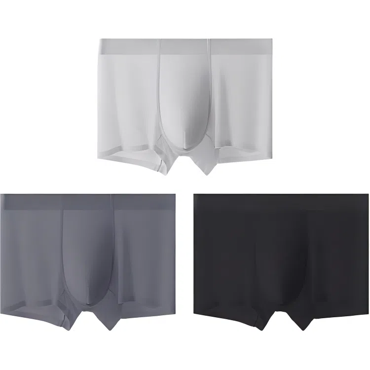 Lanmu 10A Antibacterial Thin Boxer Briefs