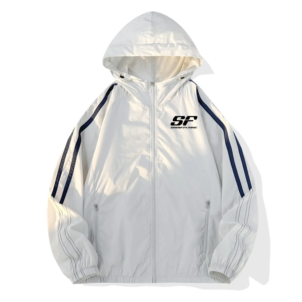 SNOW FLYING UPF50+LOGO