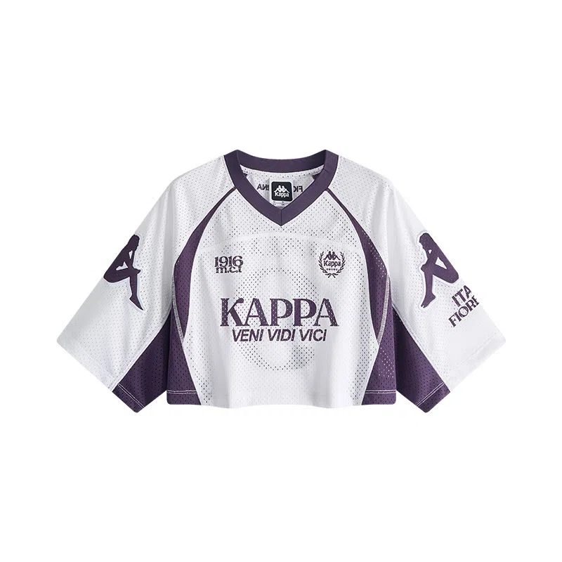 Kappa V-Neck Breathable Letter Tee