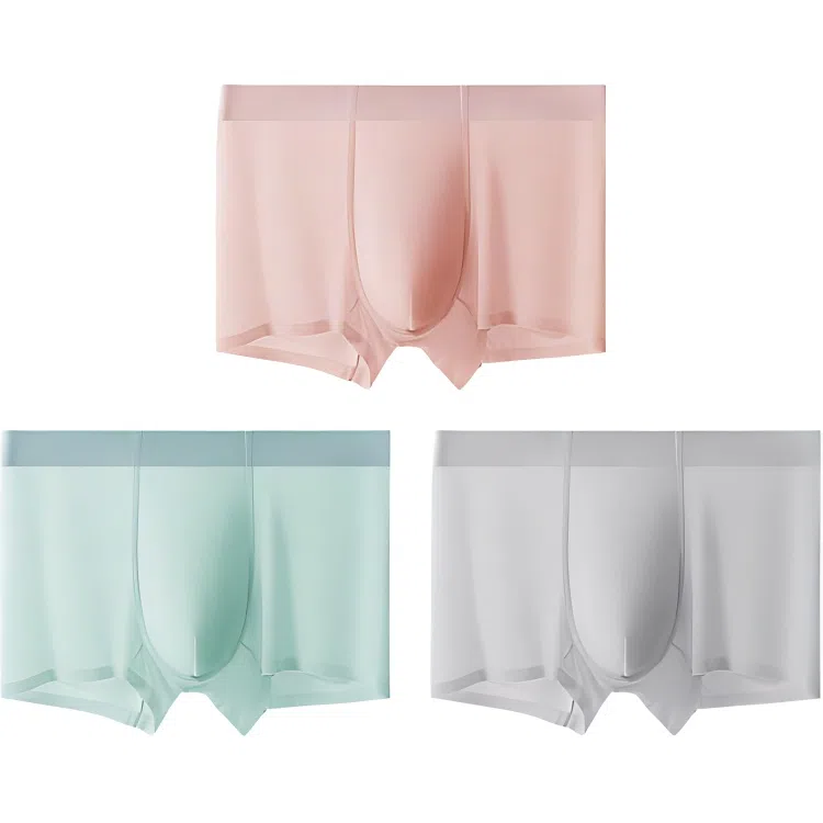 Lanmu 10A Antibacterial Thin Boxer Briefs
