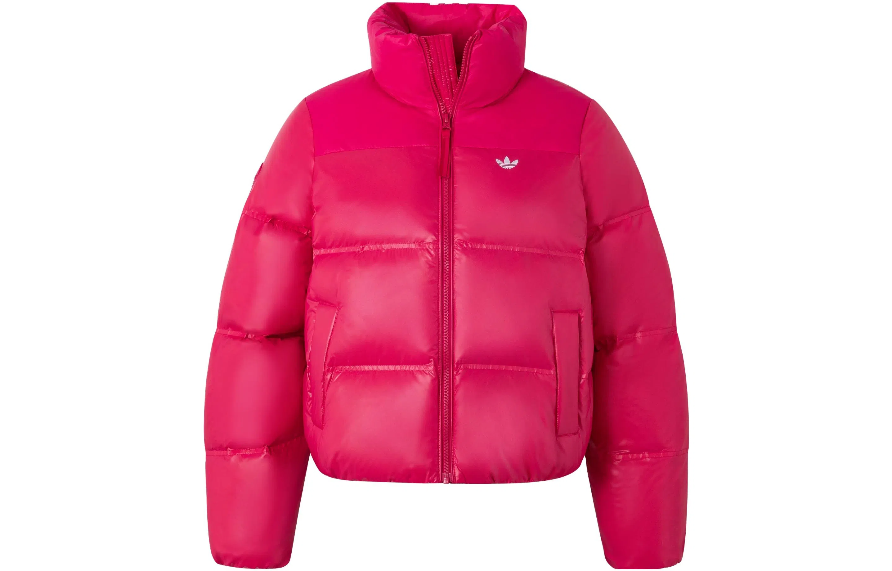 adidas Originals Short Down Puffer Jacket Pink