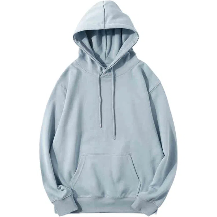 重磅基础 纯色连帽宽松舒适卫衣 女款