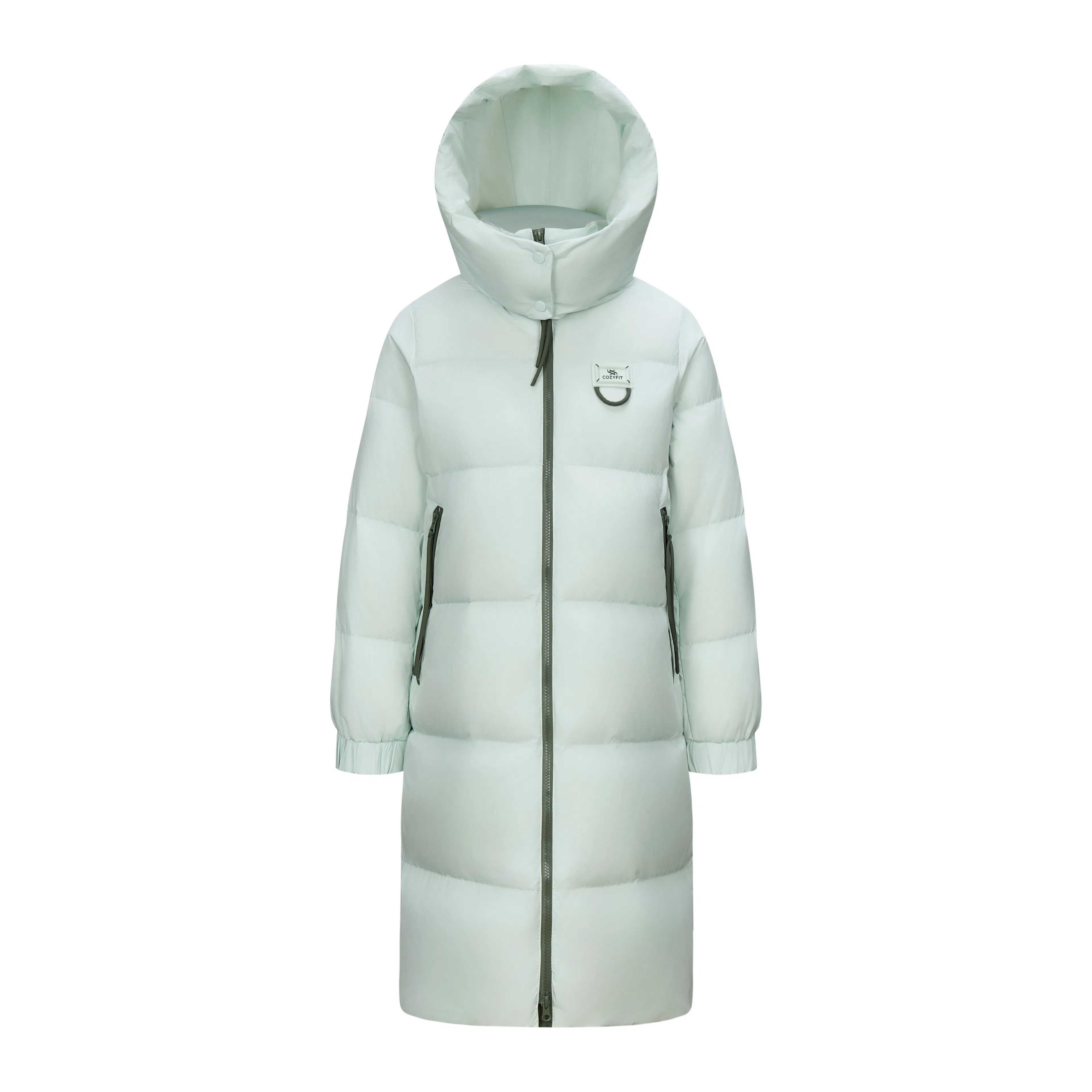 鸭鸭 时尚休闲保暖中长款羽绒服 女款