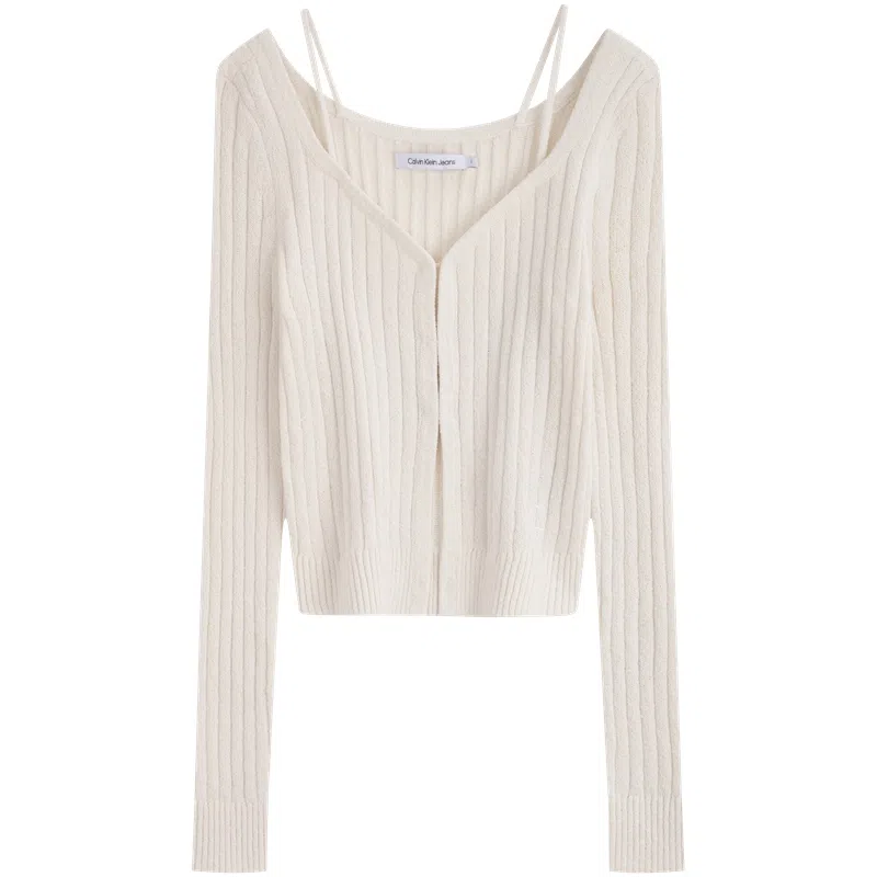 Calvin Klein V-Neck Knit Sweater