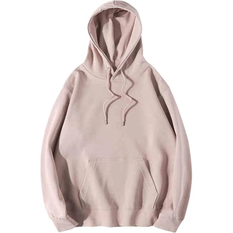 重磅基础 纯色连帽宽松舒适卫衣 女款