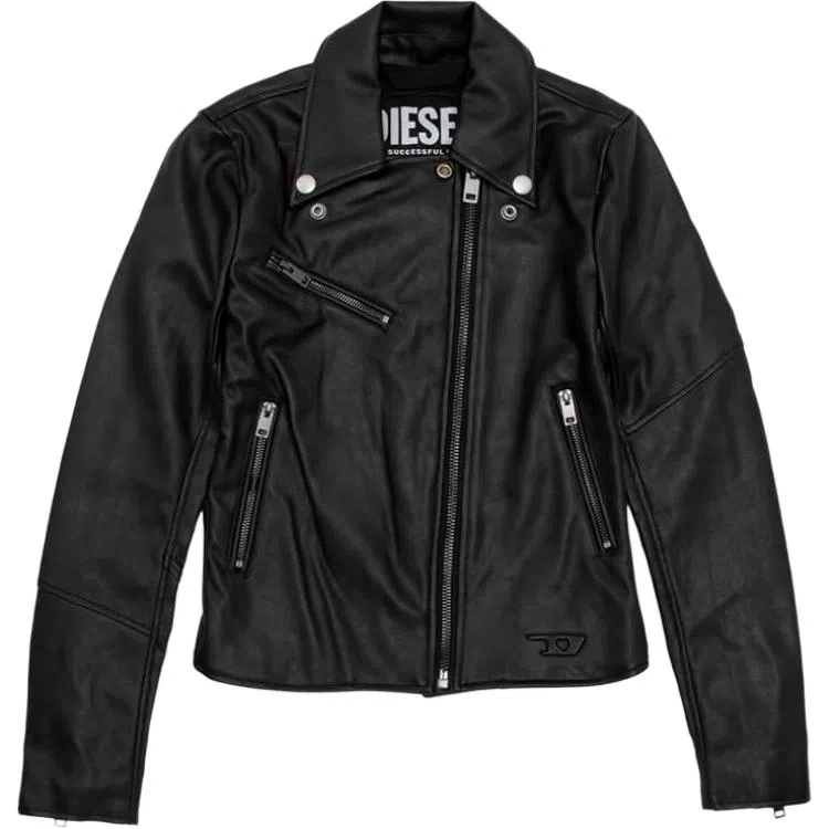 DIESEL OVAL-D Black Jacket