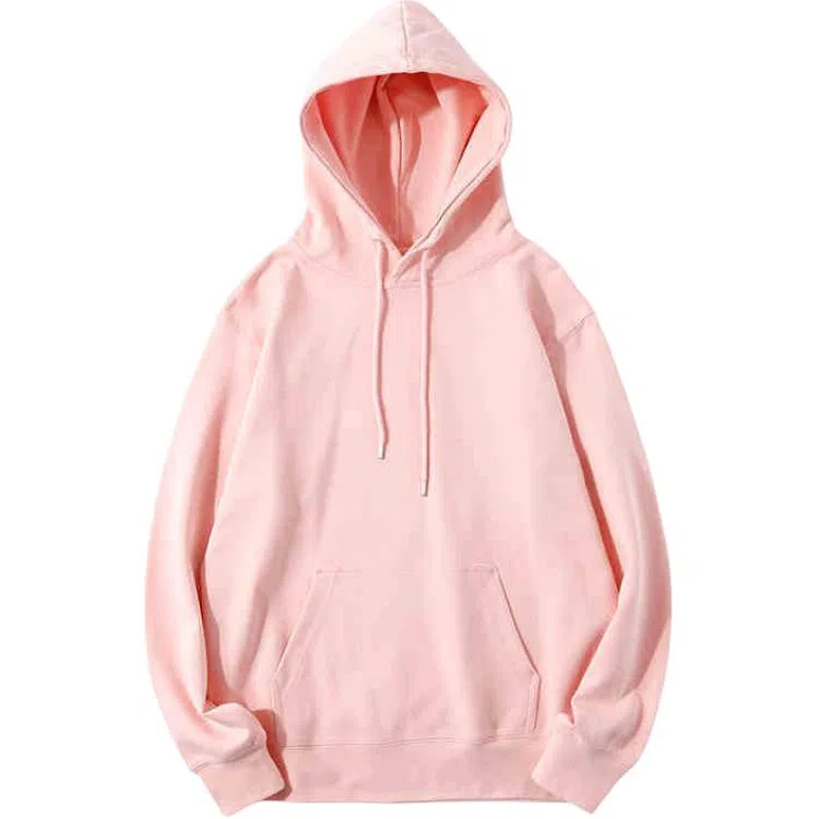 重磅基础 纯色连帽宽松舒适卫衣 女款