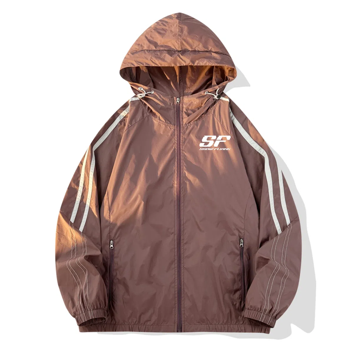 SNOW FLYING UPF50+LOGO