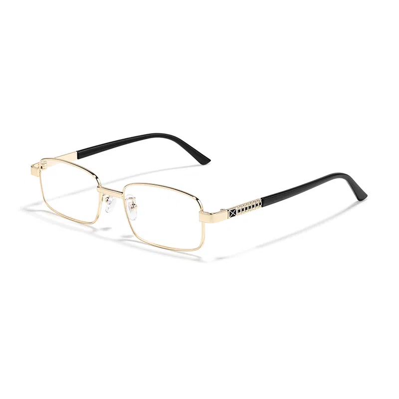 佐川 高清水晶远用 高档 清凉护目防刮耐磨 金属 方形 功能性眼镜 男女同款情侣款