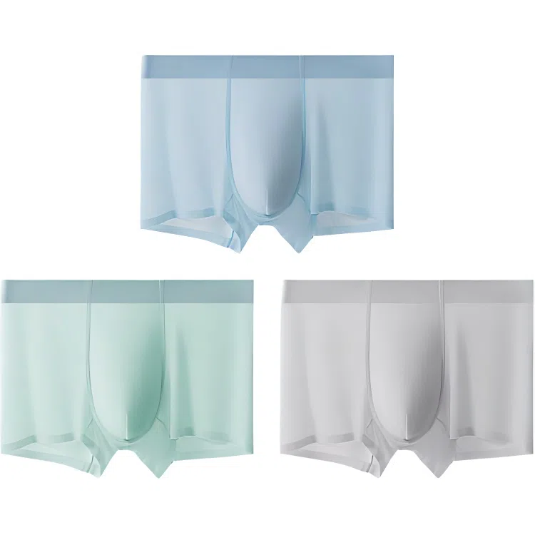 Lanmu 10A Antibacterial Thin Boxer Briefs
