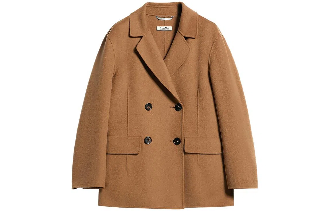 'S MAX MARA Matin Camel Coat