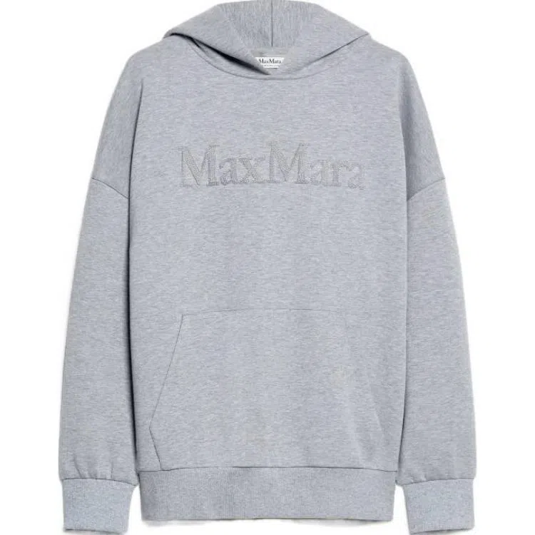 'S MAX MARA Hoodie Grey
