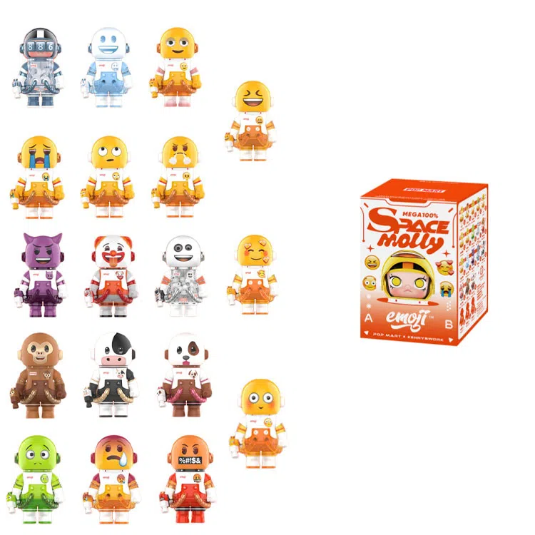 POP MART MEGA SPACE MOLLY emoji™ Series