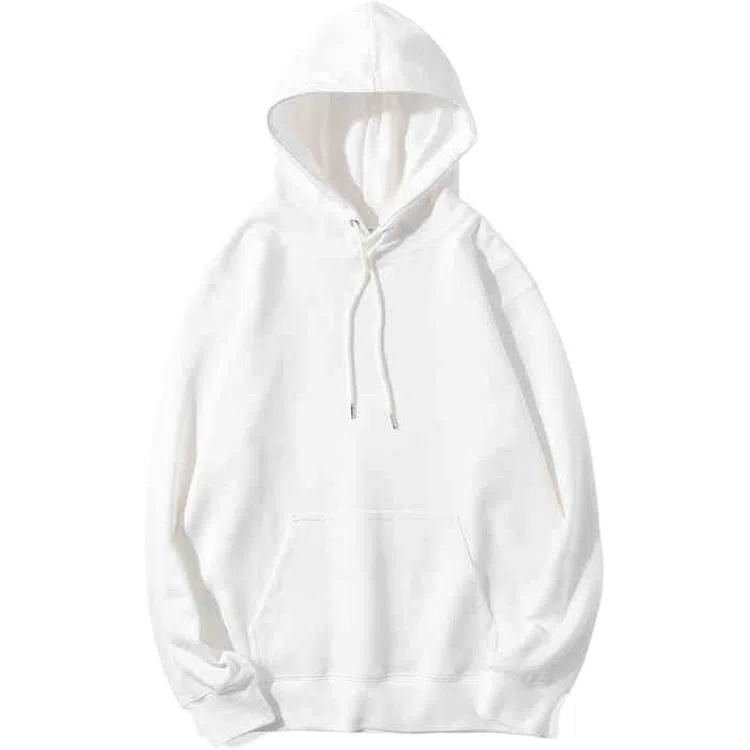 重磅基础 纯色连帽宽松舒适卫衣 女款