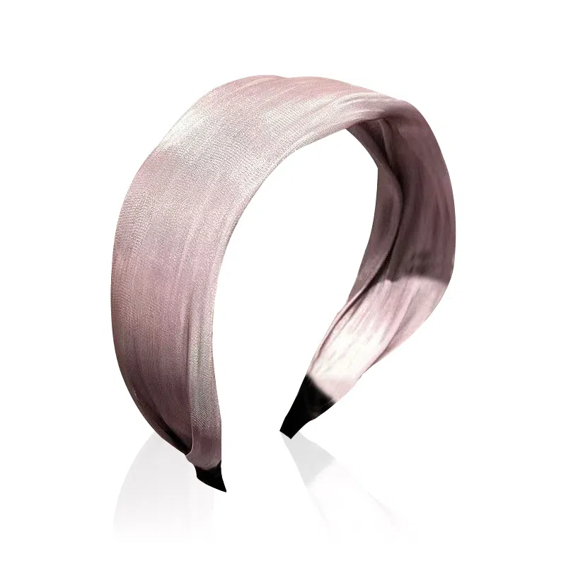 蒙妮 法式复古宽边 亚克力 布艺 发箍 女款