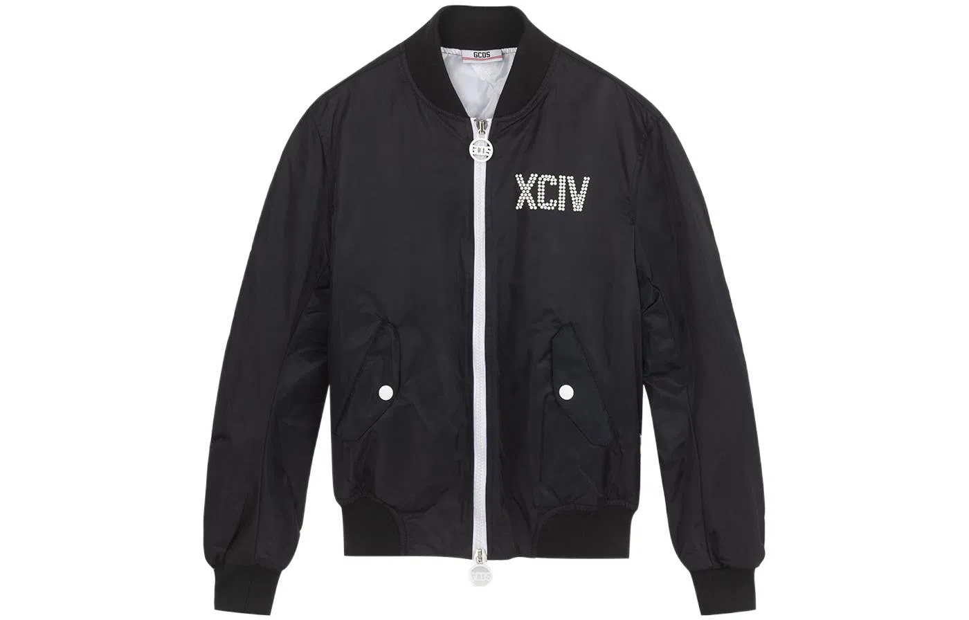 GCDS Logo Long Sleeve Bomber Jacket