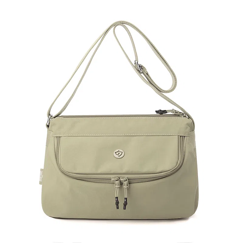 捷朗仕 防泼水多层多口袋设计感时尚休闲通勤 尼龙 斜挎包 男女同款情侣款 多色