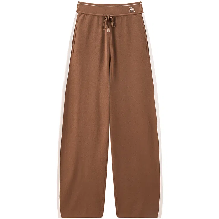 Peacebird High Waist Colorblock Banana Pants