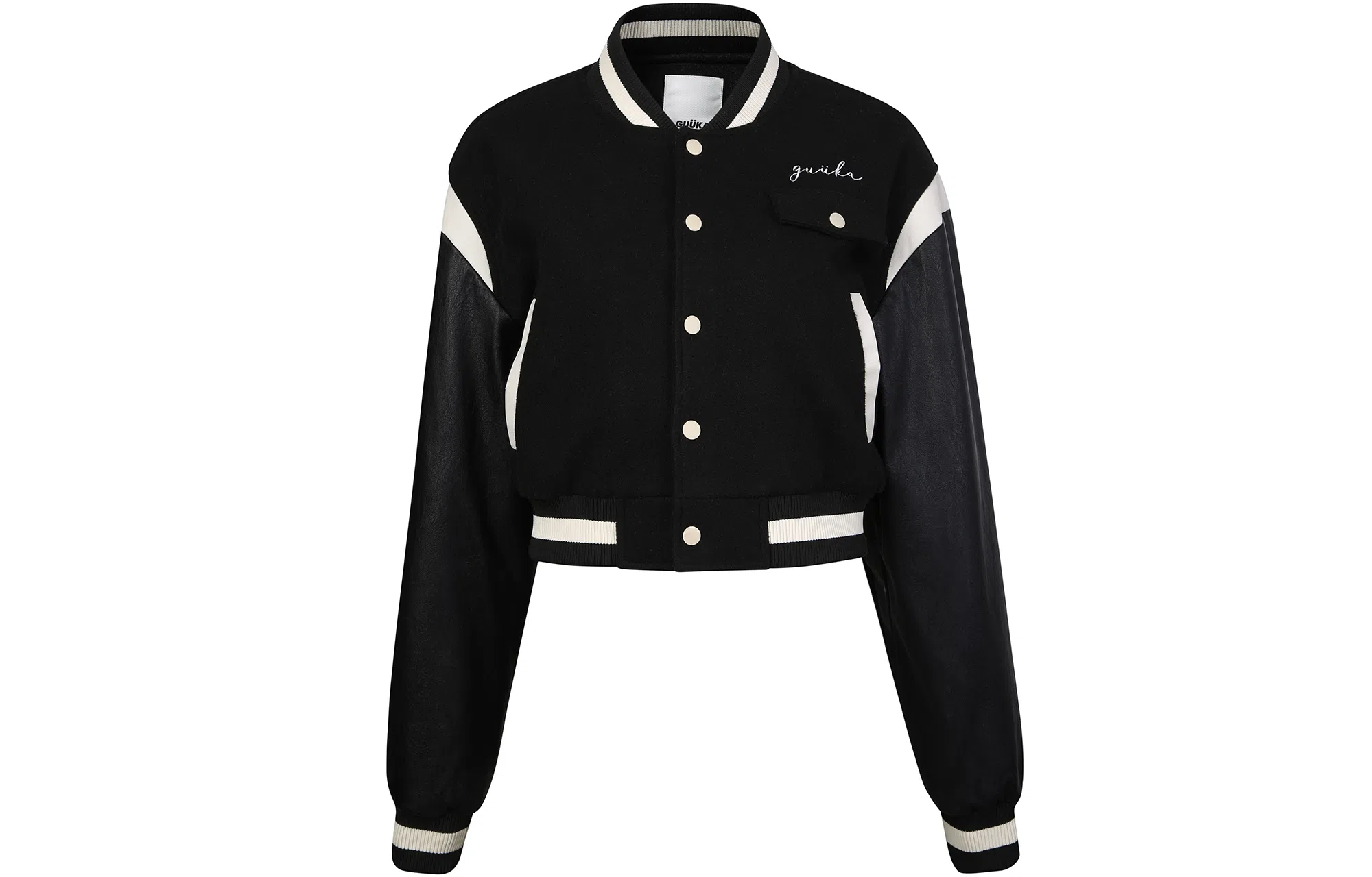 Guuka Hero Varsity Jacket Black
