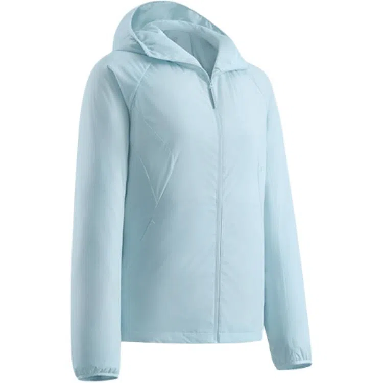 蕉下 超轻薄连帽抗湿冷气绒长袖夹克外套 女款