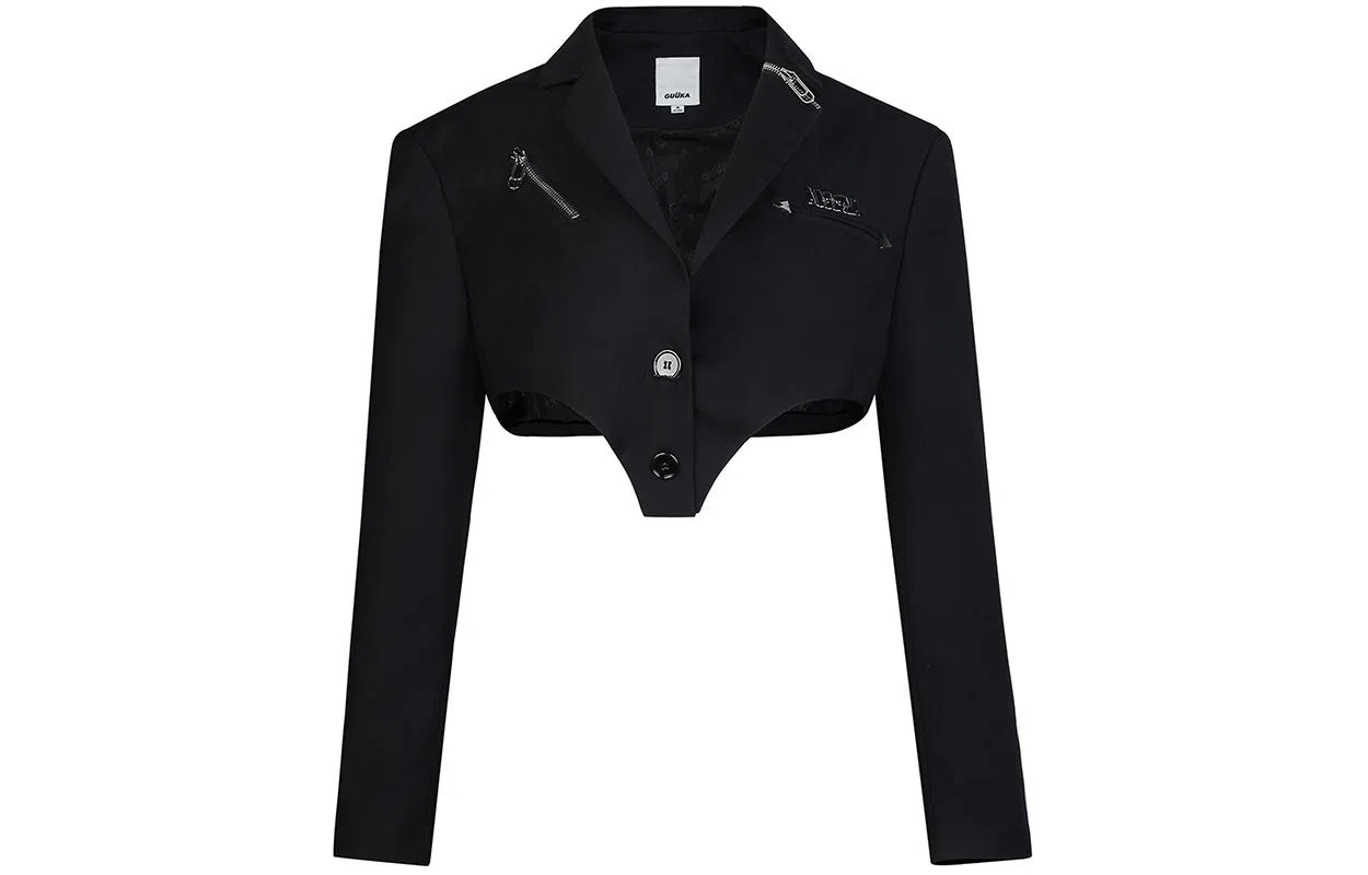 Guuka Hero Black Blazer