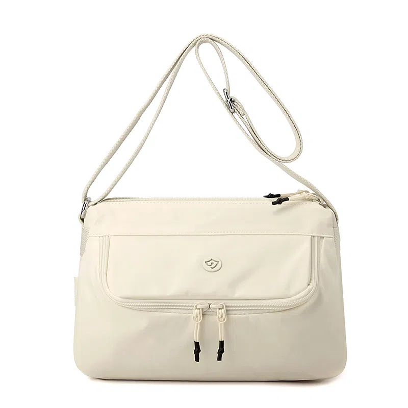 捷朗仕 防泼水多层多口袋设计感时尚休闲通勤 尼龙 斜挎包 男女同款情侣款 多色