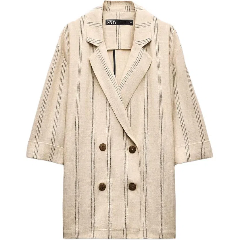 ZARA Striped Blazer
