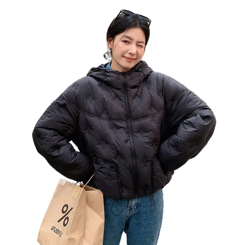 鸭鸭 纯色时尚保暖百搭休闲羽绒服 女款