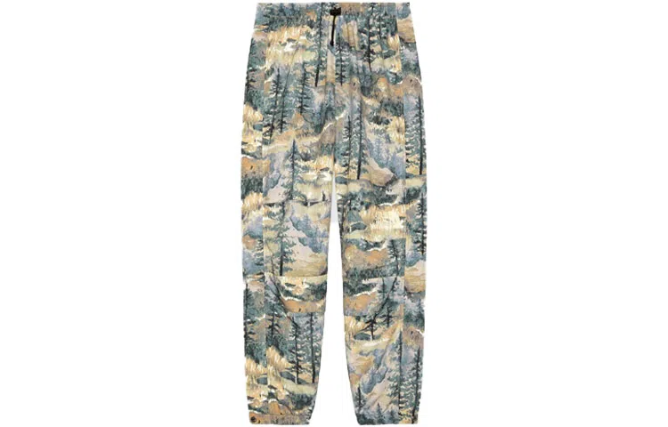 GUCCI x The North Face FW21 Forest Print Nylon Pants