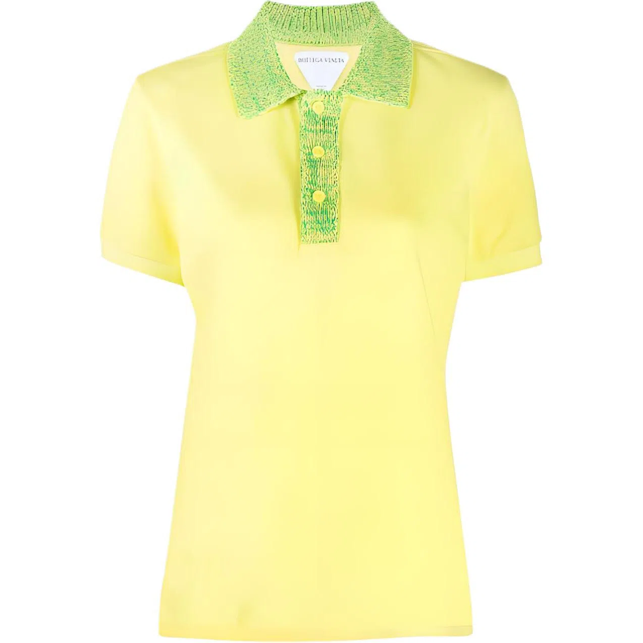 Bottega Veneta Polo Shirt Yellow