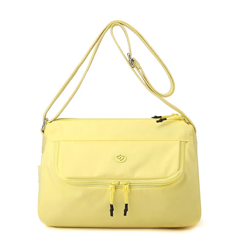 捷朗仕 防泼水多层多口袋设计感时尚休闲通勤 尼龙 斜挎包 男女同款情侣款 多色