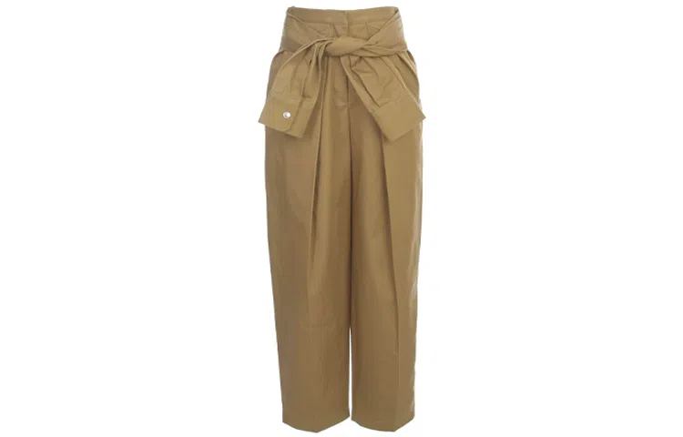 Alexander Wang Knot Front Pants Brown