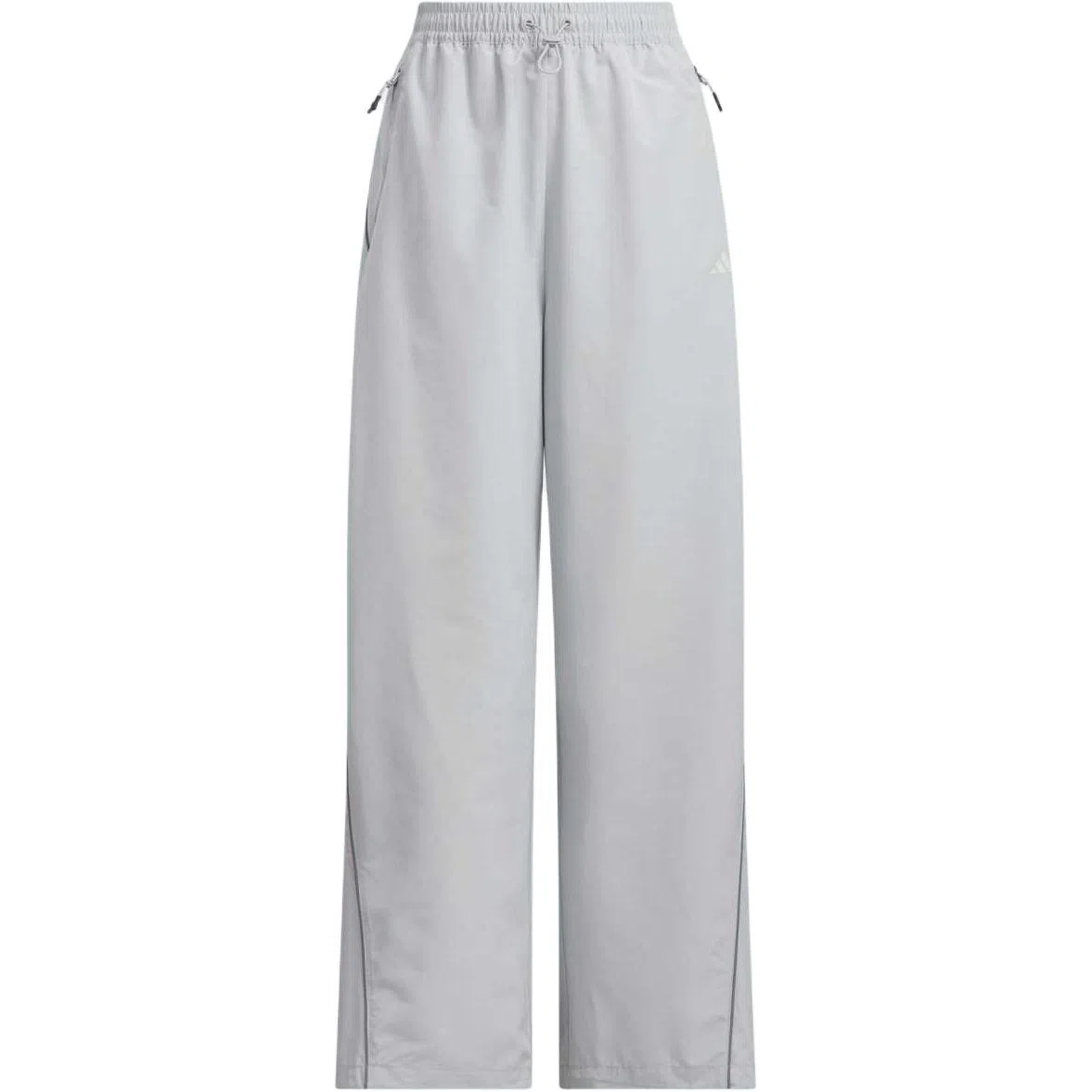 adidas Piping Woven Tracksuit Bottoms Light Grey