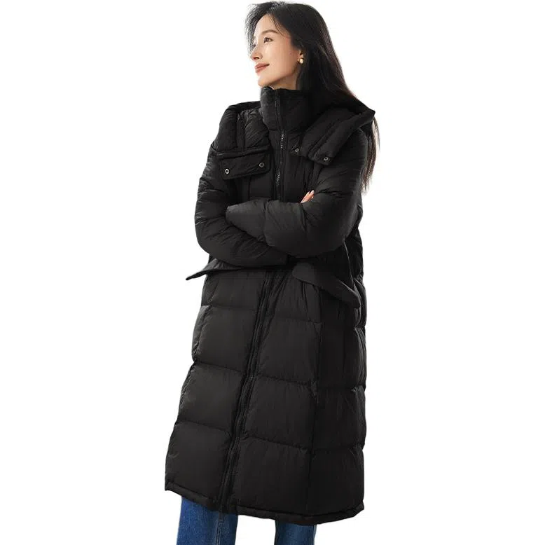 VICTORIA&VERA Hooded Down Jacket