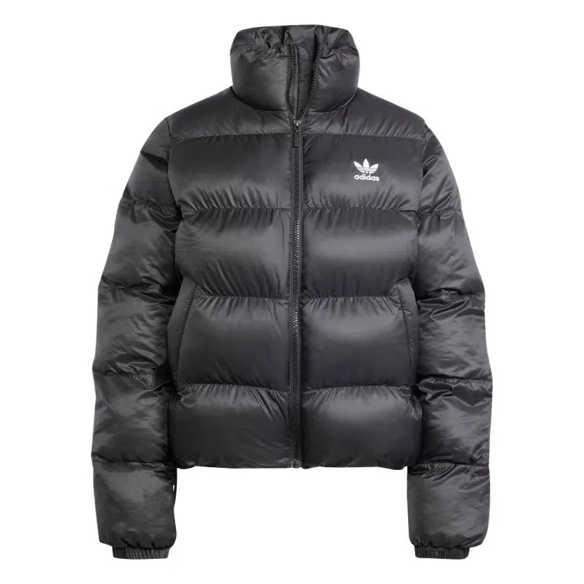 adidas originals ADICOLOR Short Puffer Jacket logo