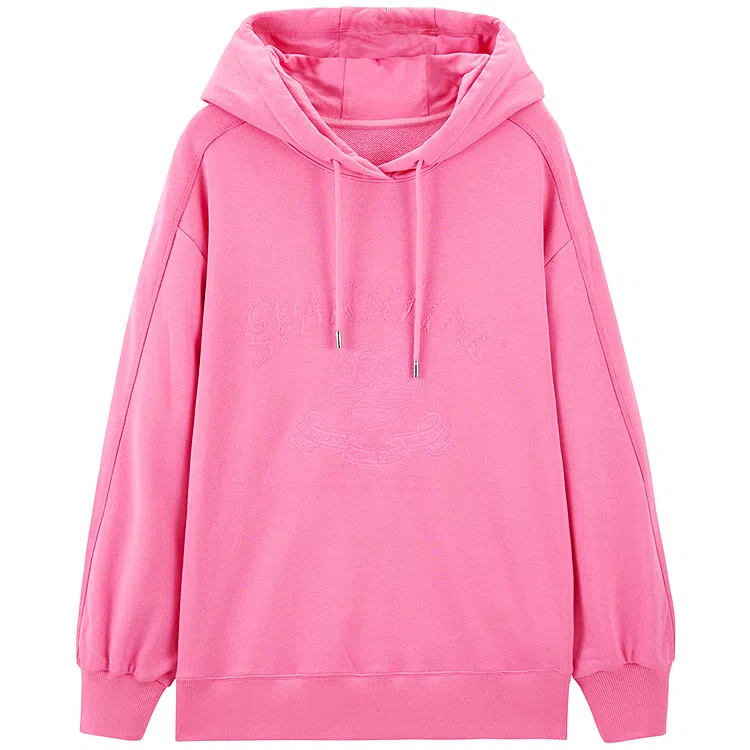 Peacebird Hoodie Loose Fit Pink