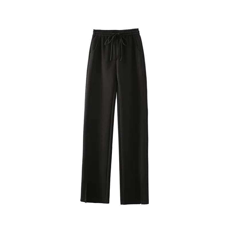 娅丽达 窄版阔腿开叉休闲裤 女款