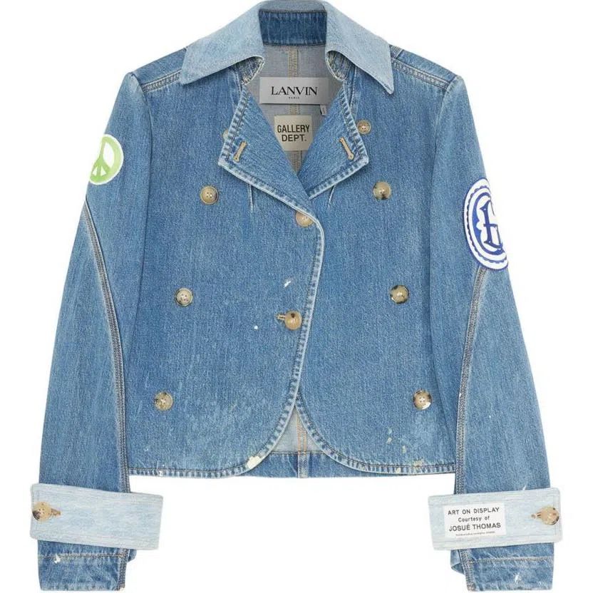 Lanvin x Gallery Dept. SS22 Denim Jacket Blue
