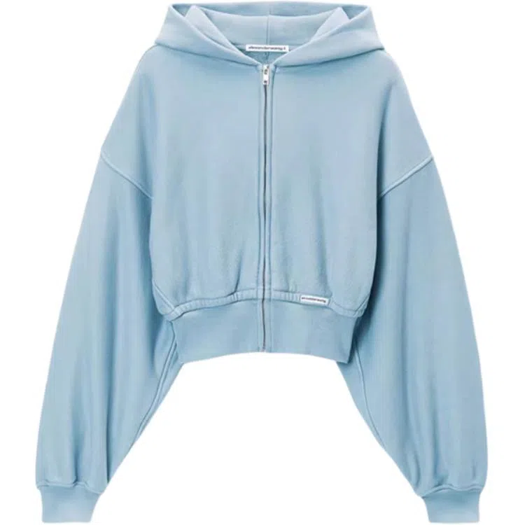 Alexander Wang SS25 Hoodie Light Blue