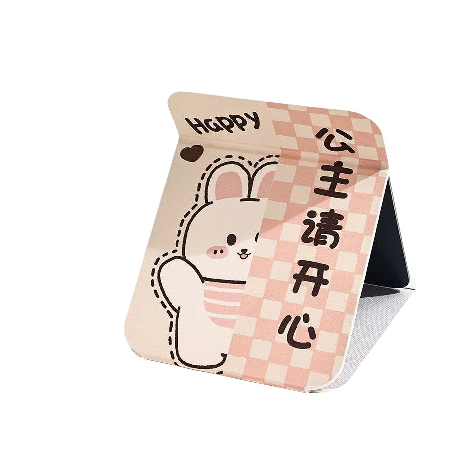 计轩 便携式随身折叠台式桌面镜子