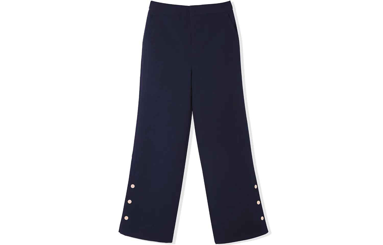 恒源祥 高腰阔腿裤垂坠感纯色休闲裤 女款