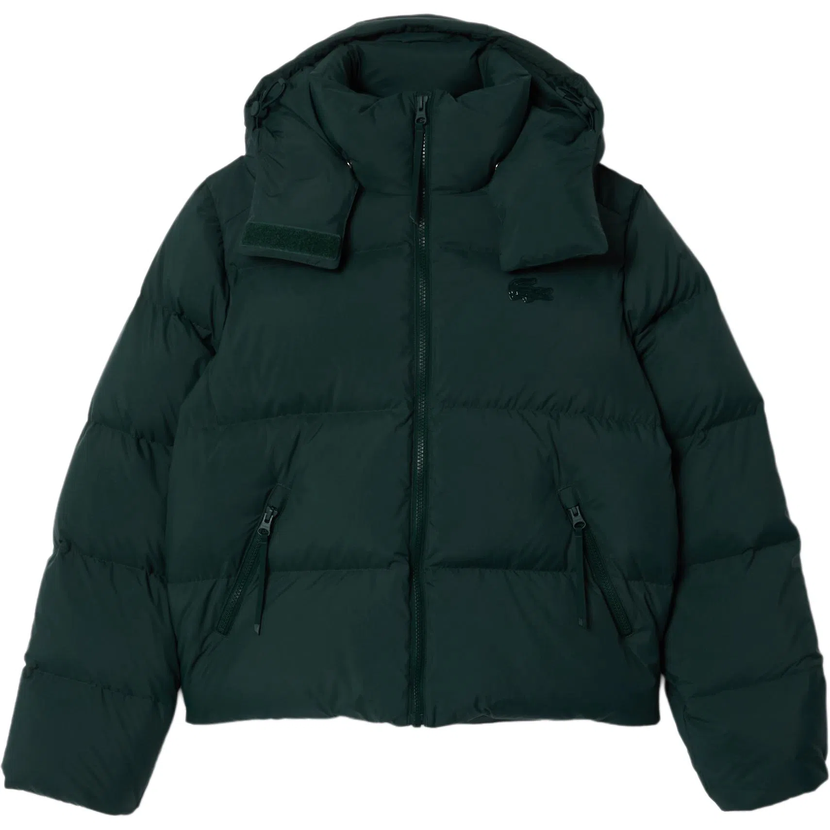 Lacoste Hoodie Cotton Jacket Deep Green