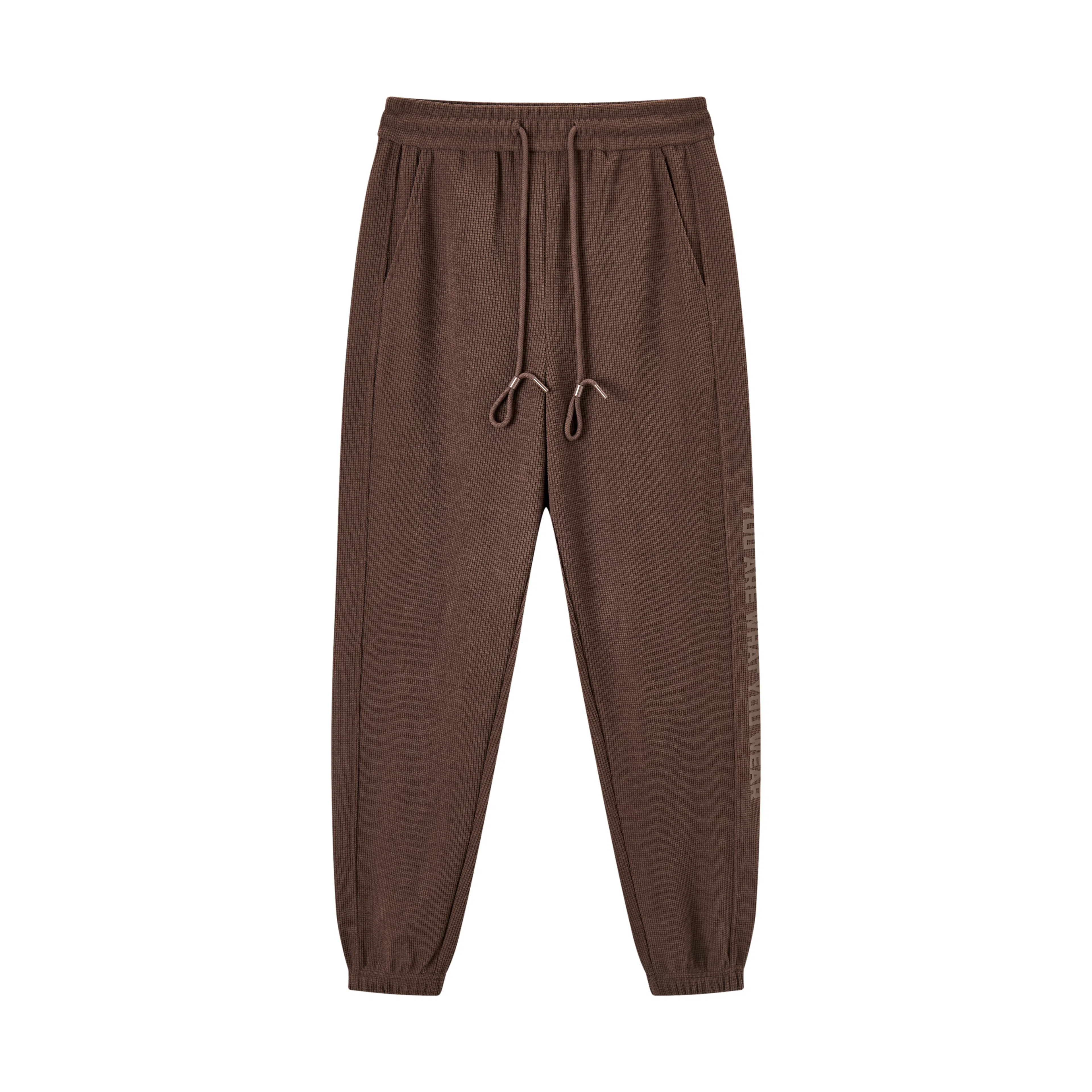 森马 字母肌理卫裤束脚休闲裤 女款