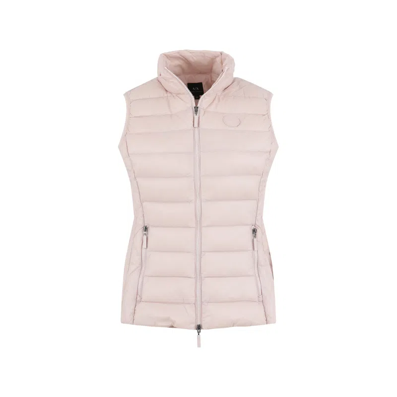 Armani Exchange AE FW24 Logo Vest Light Pink