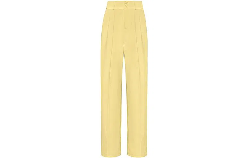 美洋 纯色高腰阔腿休闲长裤 女款