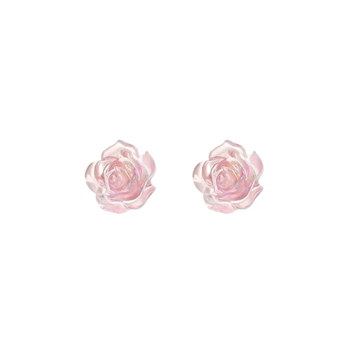 SUYG Mini Camellia Stud Earrings