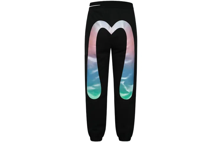 EVISU AW23 Sweatpants Black