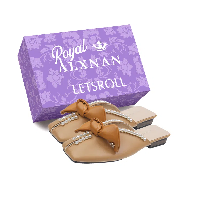 鹿向南 百搭时尚潮流 静音包头拖鞋 女款 礼盒款